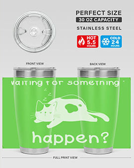 Waiting For Something Sleeping Cat 285#- anime- Tumbler