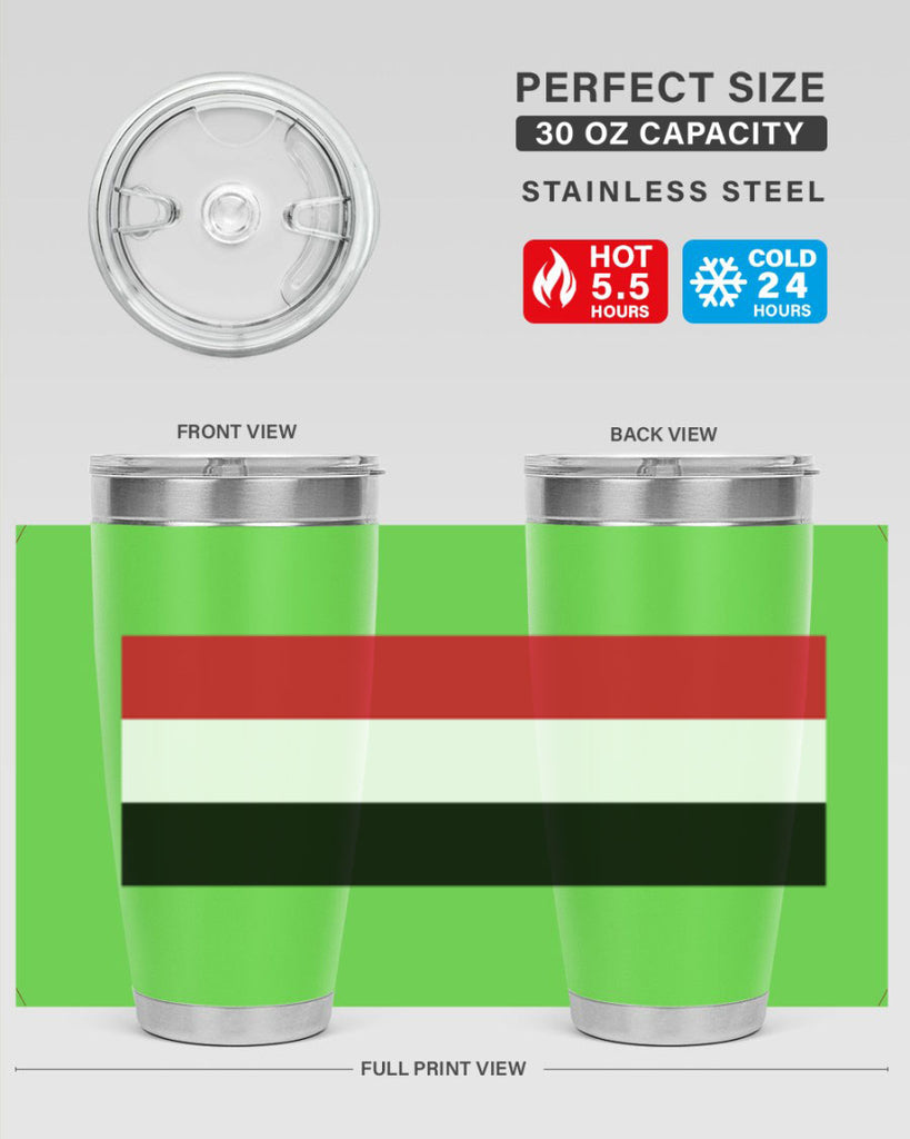 Yemen 3#- world flags- Tumbler