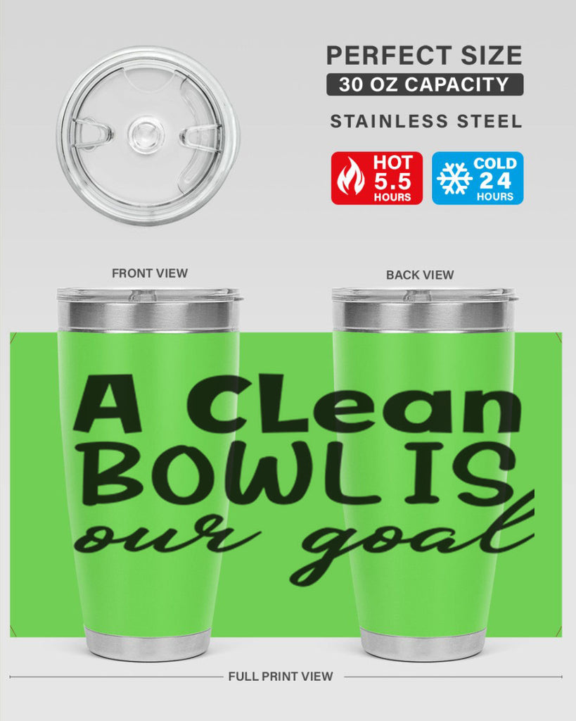 a clean bowl is our goal 93#- bathroom- Tumbler