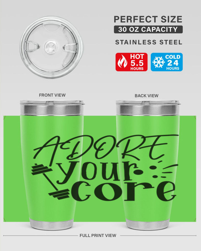 adore your core 53#- gym- Tumbler