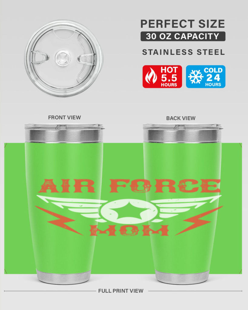 air force mom 225#- mom- Tumbler