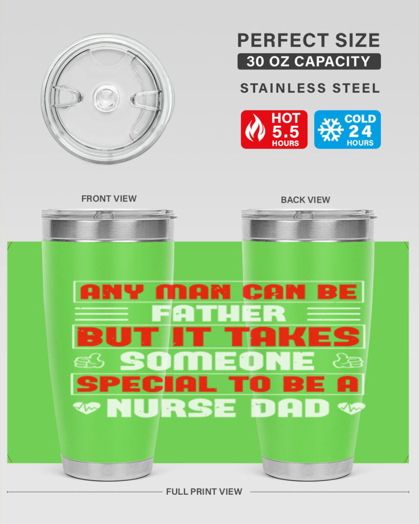 any man can be father Style 272#- nurse- tumbler