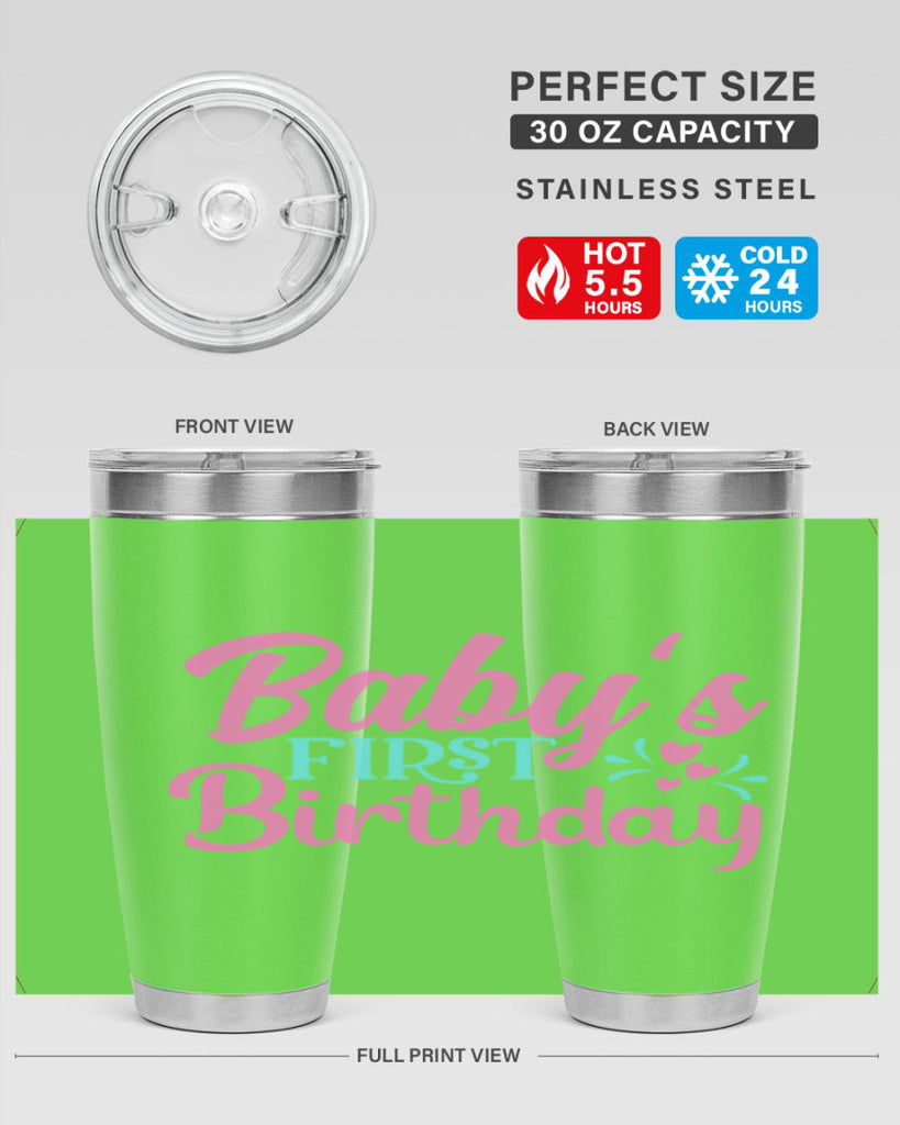 babys first birthday Style 288#- baby- tumbler