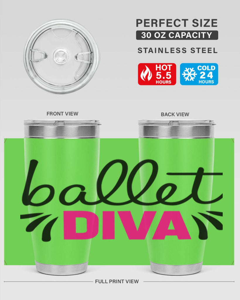 ballet diva 3#- ballet- Tumbler