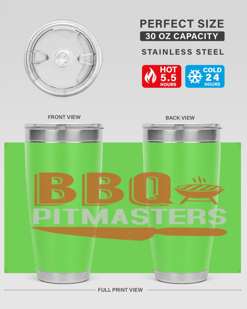 bbq pitmasters 4#- bbq- Tumbler