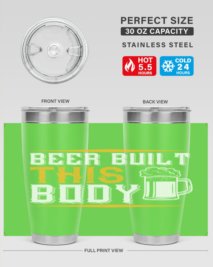 beer built this body 110#- beer- Tumbler