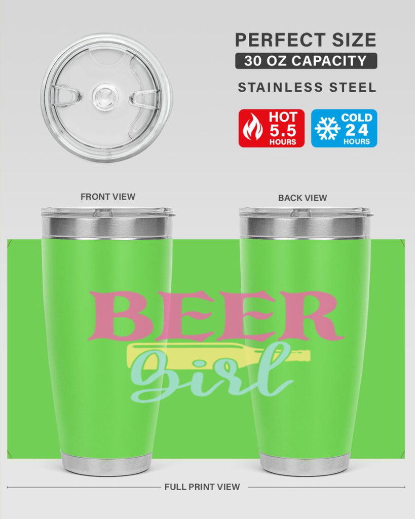 beer girl 132#- beer- Tumbler