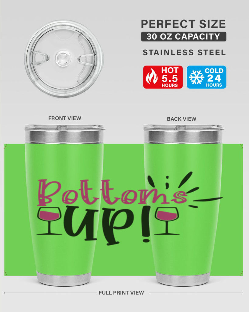 bottoms tup 208#- wine- Tumbler