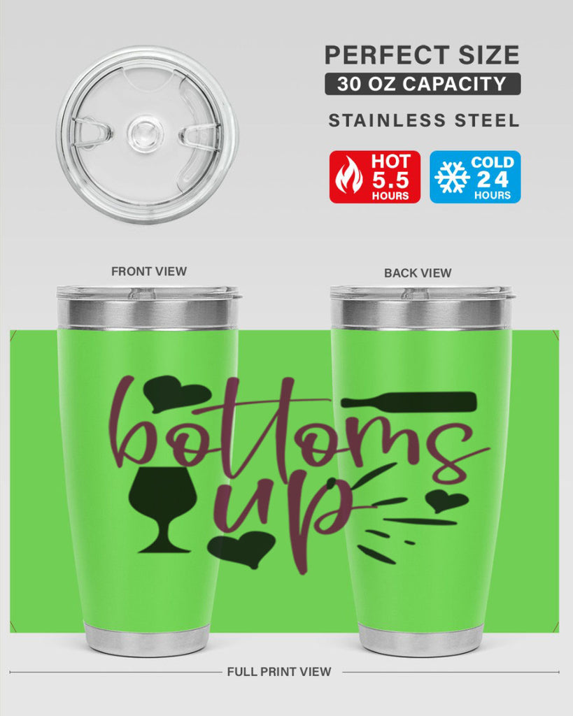 bottoms tup 209#- wine- Tumbler