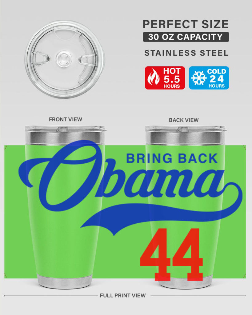 bring back obama jersey 191#- black words phrases- Cotton Tank