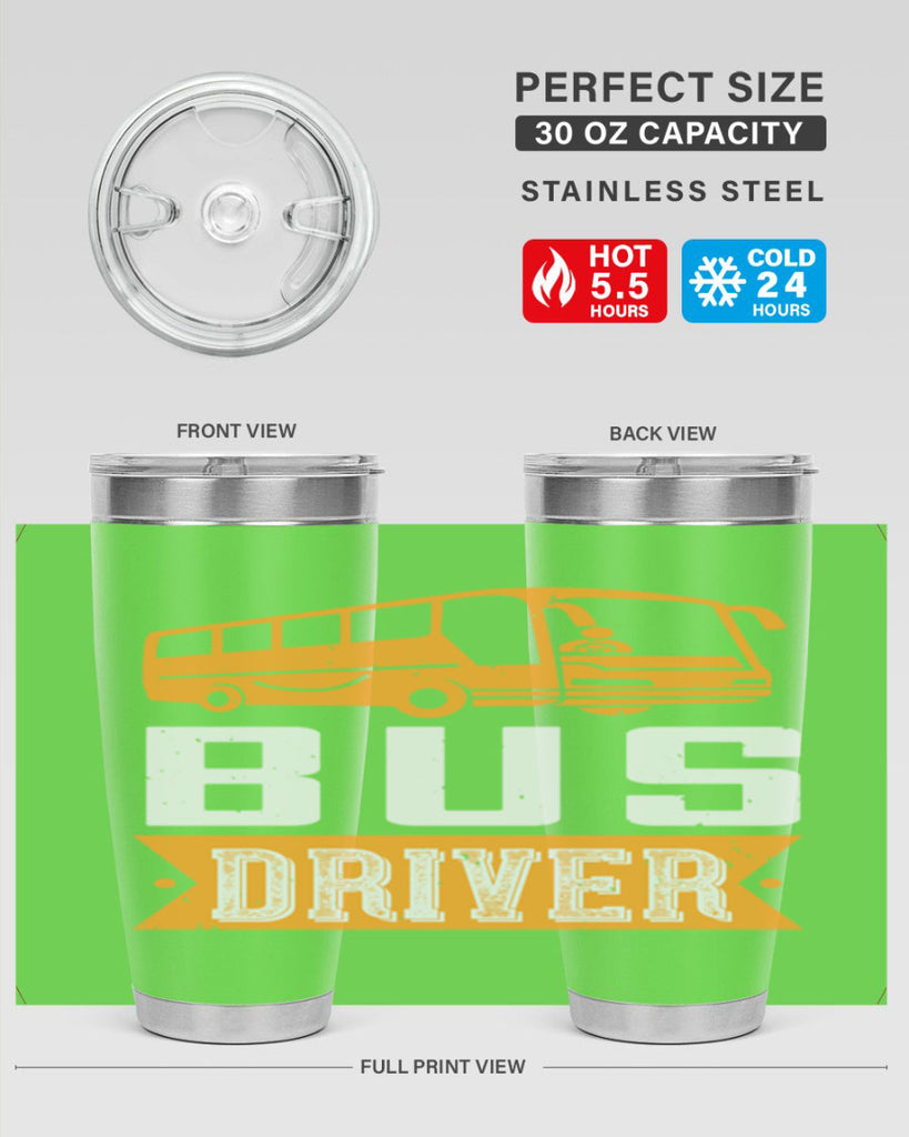 bus driver Style 40#- bus driver- tumbler