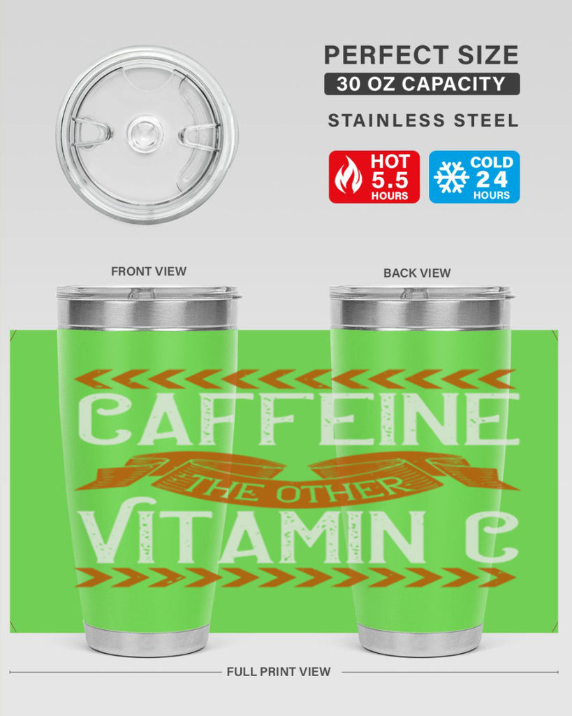 caffeinethe other vitamin c 195#- coffee- Tumbler