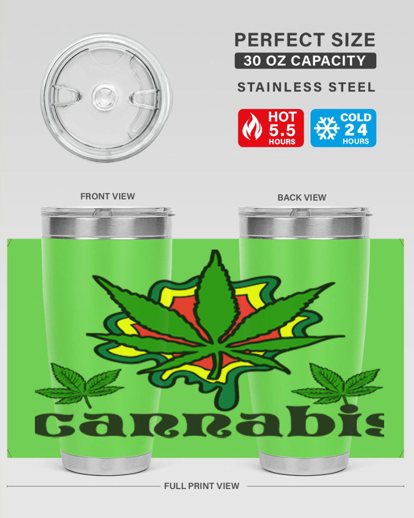 cannabis a 39#- marijuana- Tumbler