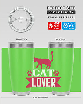 cat lover Style 32#- cat- Tumbler
