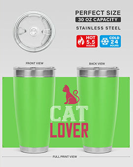cat lover Style 33#- cat- Tumbler