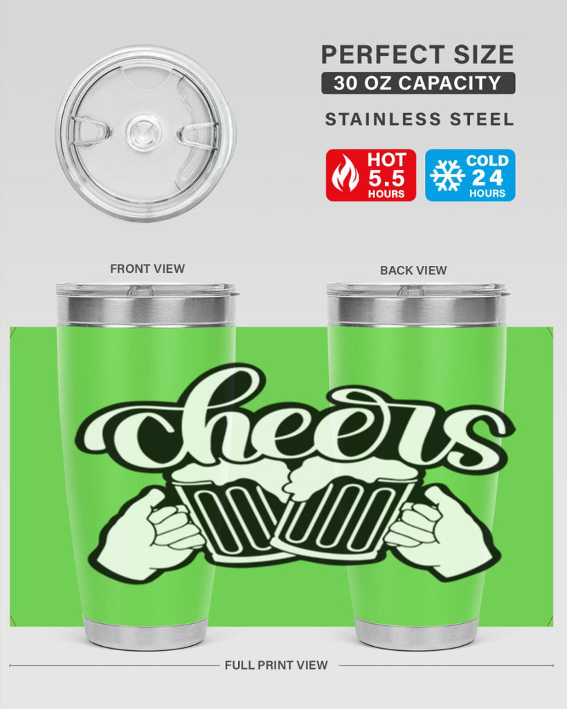 cheers 44#- beer- Tumbler