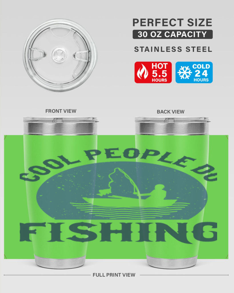 cool people do fishing 170#- fishing- Tumbler