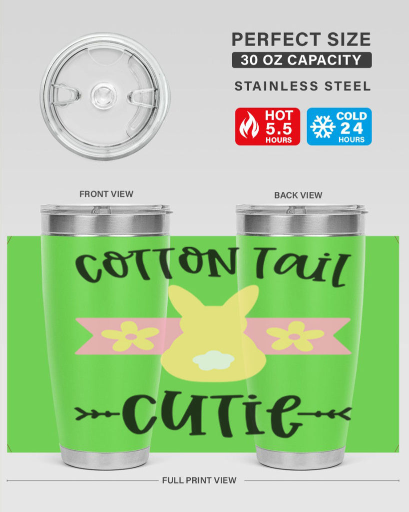 cotton tail cutie 63#- easter- Tumbler