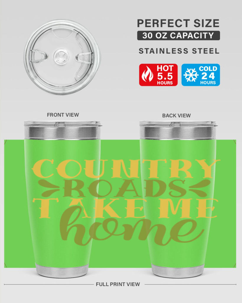 country roads take me home 19#- farming and gardening- Tumbler