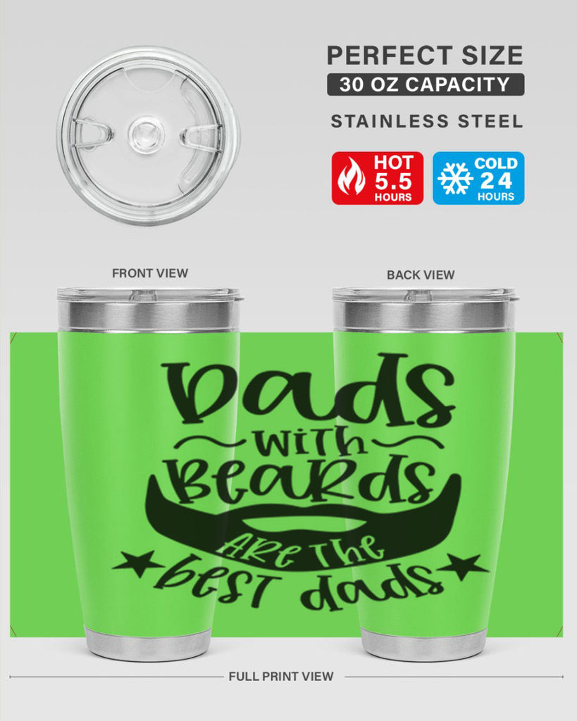 dads with beards are the best dads 53#- fathers day- Tumbler