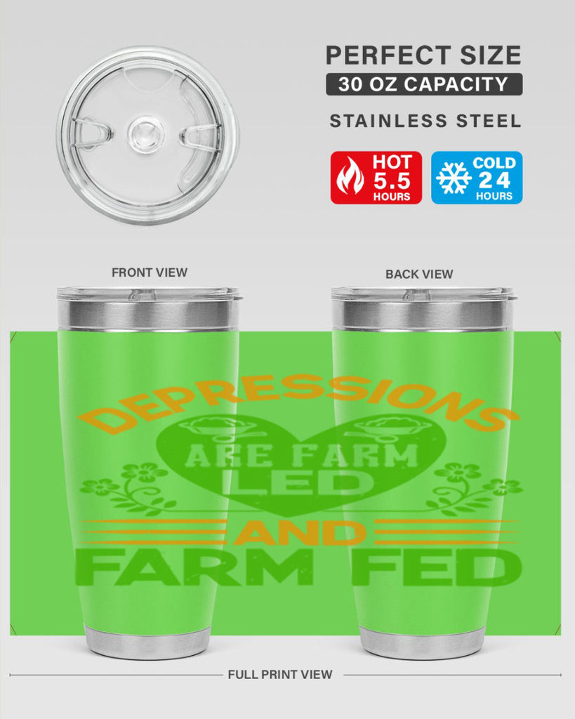 depressions are farm led 23#- farming and gardening- Tumbler