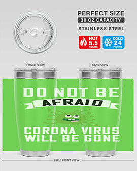 do not be afraid corona virus will be gone Style 56#- corona virus- Cotton Tank