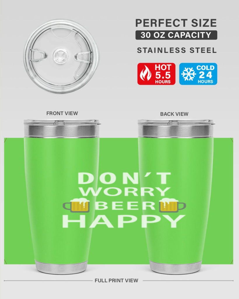 dont worry 94#- beer- Tumbler