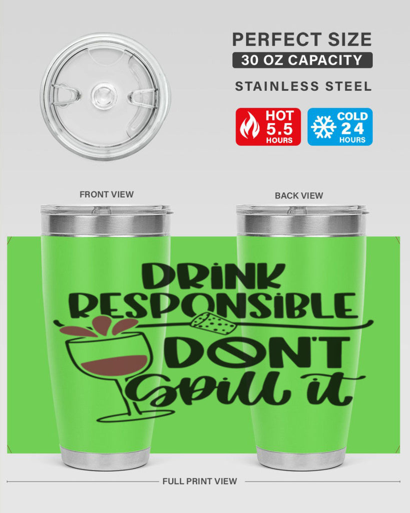 drink responsible dont 57#- wine- Tumbler