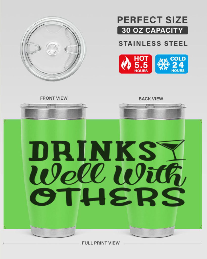 drinks well with others 128#- beer- Tumbler