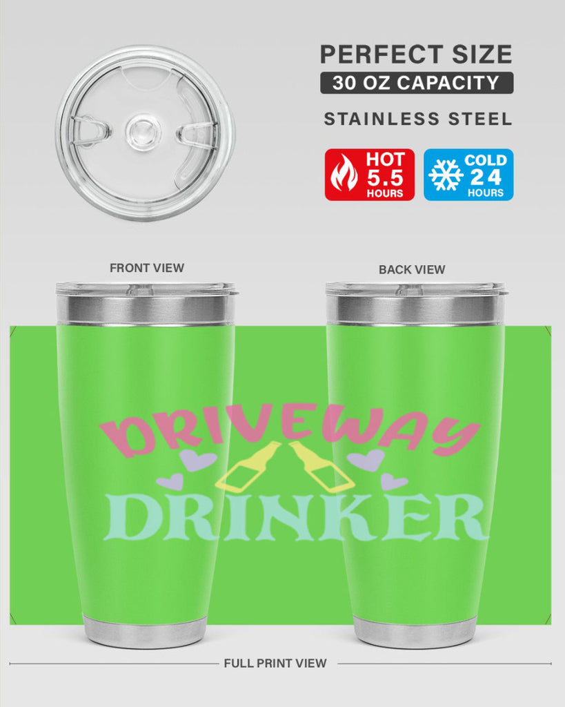 driveway drinker 127#- beer- Tumbler