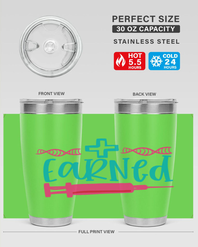 earned Style Style 197#- nurse- tumbler