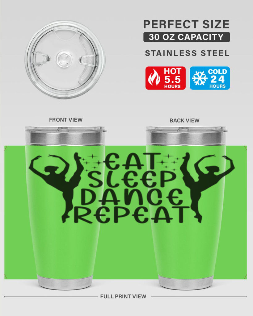 eat sleep dance repeat37#- ballet- Tumbler