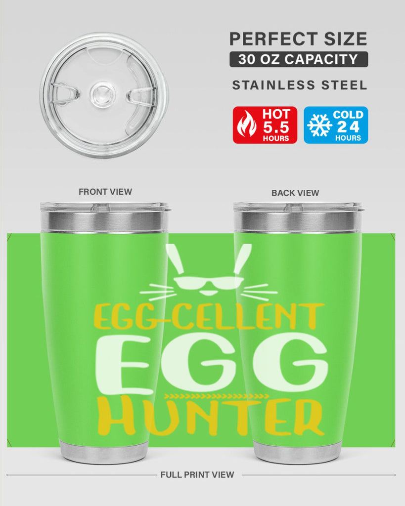 egg cellent egg hunter 82#- easter- Tumbler