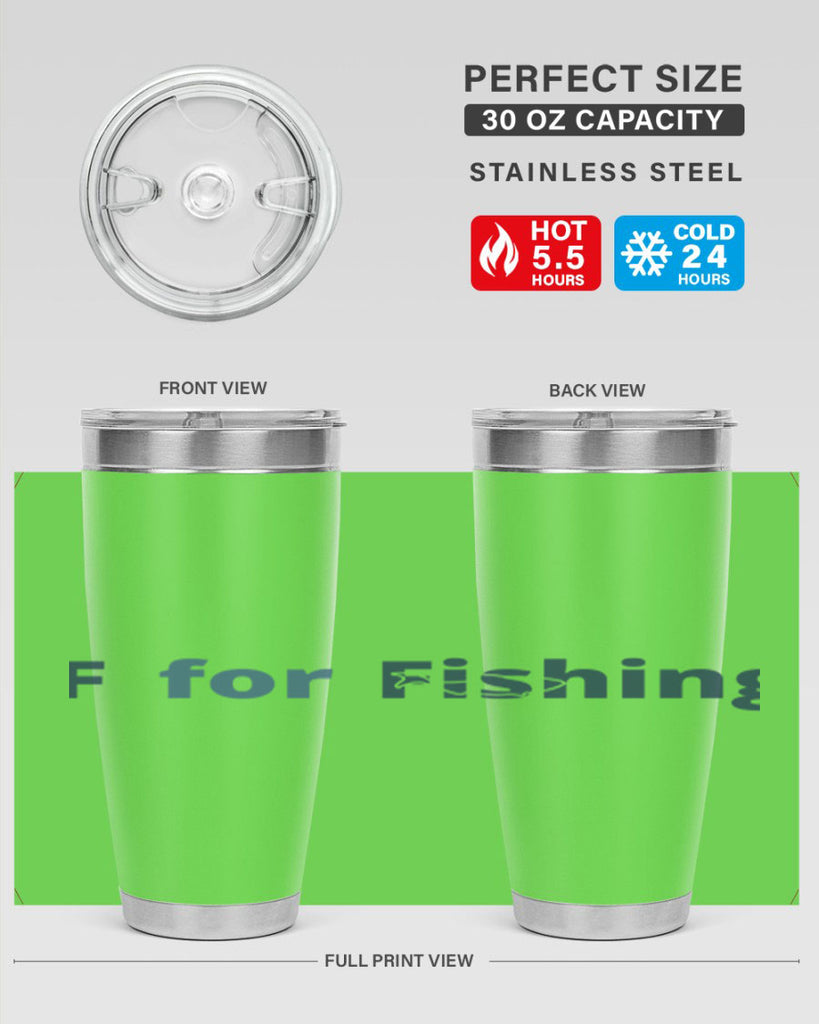 f for fishing 159#- fishing- Tumbler