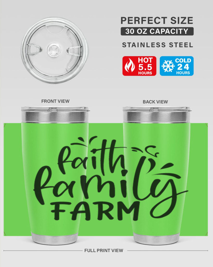 faith family farm 44#- family- Tumbler