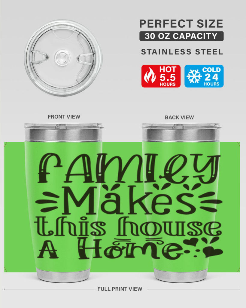 family makes this house a home 101#- home- Tumbler