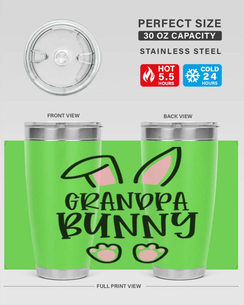 familygrandpa bunny 50#- easter- Tumbler