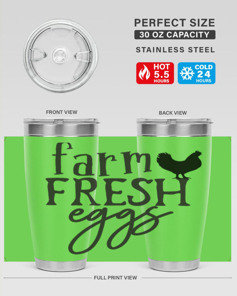 farm fresh eggs 102#- kitchen- Tumbler