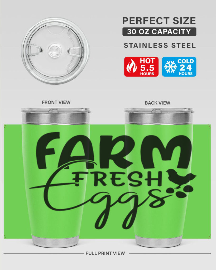 farm fresh eggs 103#- kitchen- Tumbler