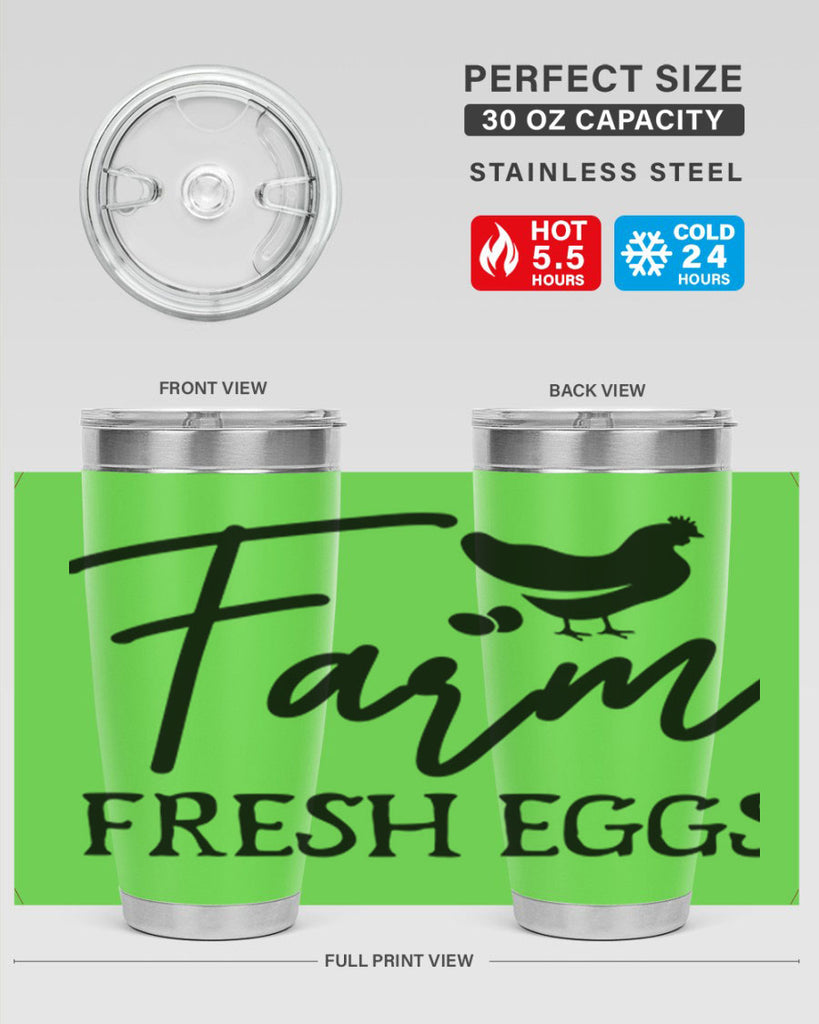 farm fresh eggs design 104#- kitchen- Tumbler