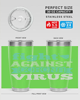 fight against corona virus Style 40#- corona virus- Cotton Tank