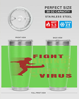 fight against corona virus Style 41#- corona virus- Cotton Tank