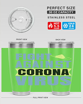 fight against corona virus Style 42#- corona virus- Cotton Tank