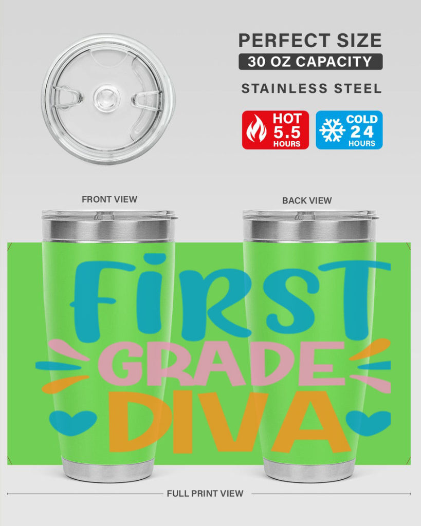 first grade divaaa 21#- 1st grade- Tumbler