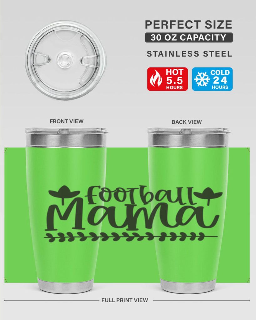 football mama 409#- mom- Tumbler