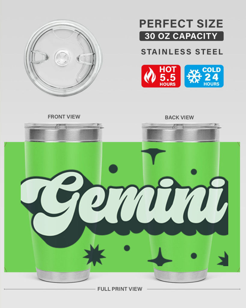 gemini 240#- zodiac- Tumbler