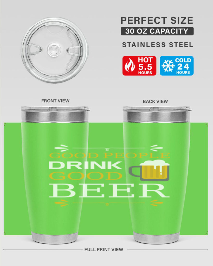 good people drink 87#- beer- Tumbler