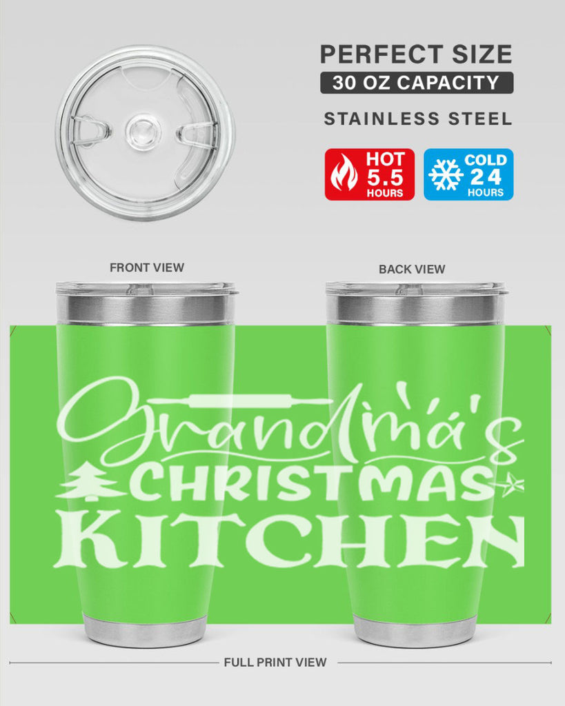 grandmas christmas kitchen 35#- kitchen- Tumbler