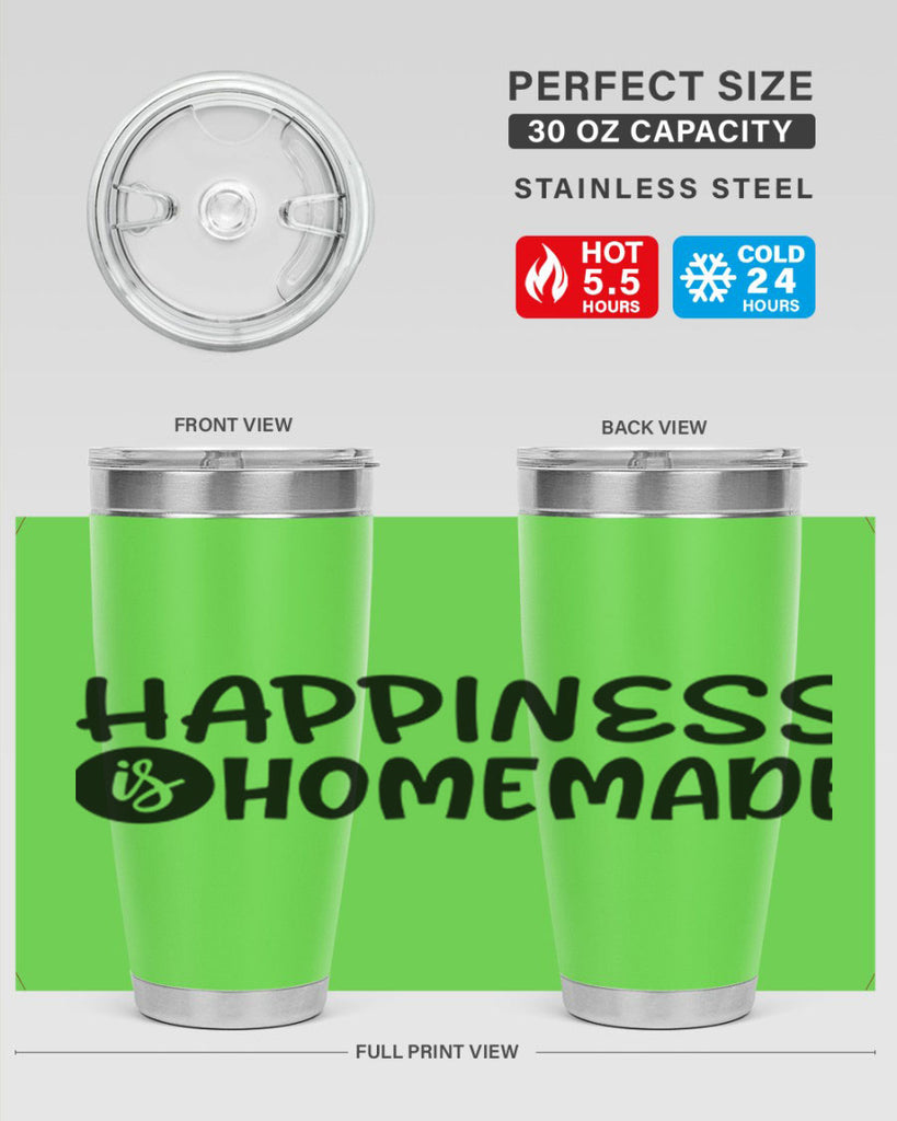 happiness is homemade 40#- home- Tumbler