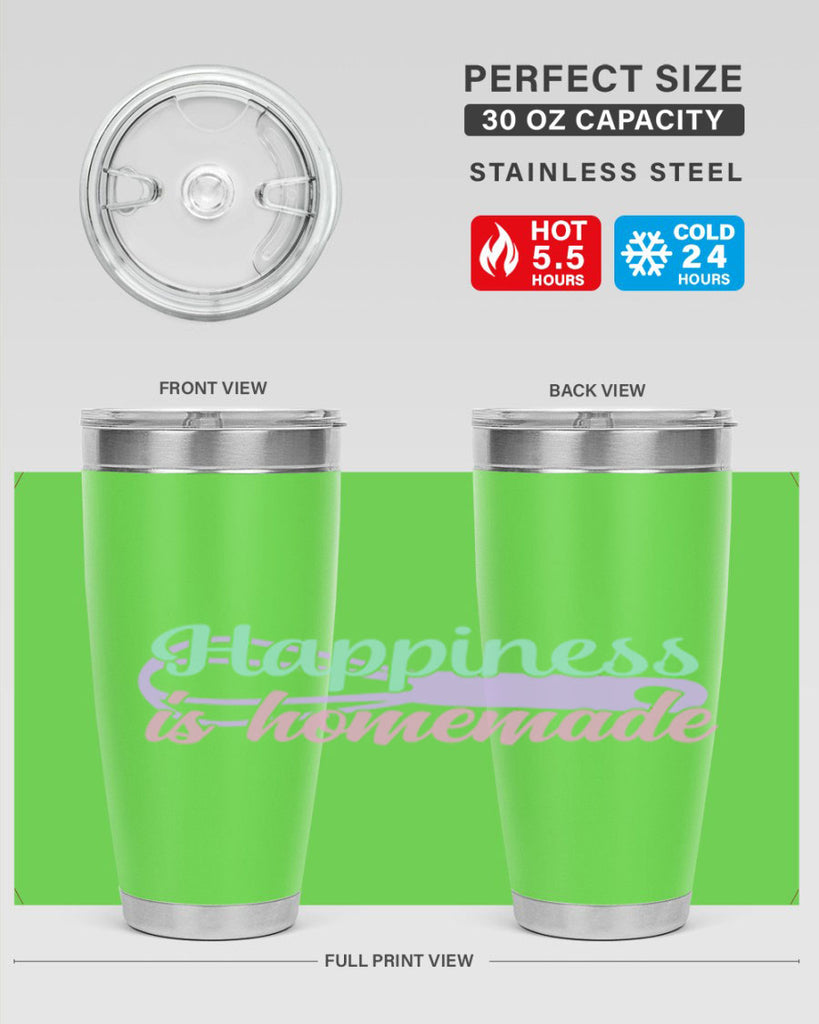 happiness is homemade 41#- home- Tumbler